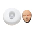 Miniatyrbillede 4 af 11: Baby Form Menneskelige Dukker Ansigtsform Silikon Chokolade Slik Form Form Kage Cupcake Topper Dekorationsværktøjer null - 7