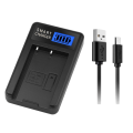 Miniatyrbillede 3 af 5: EN-EL9 EN-EL9A LCD Single Batterilader til Nikon D40 D40x D60 D3000 D5000 Kamera Opladningsdock Tilbehør