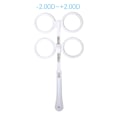 Miniatyrbilde 1 av 5: ±50-±400 Optisk Oftalmisk Flipper Linshållare Justerbar Dist ±200