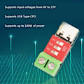 Miniatyrbild 3 av 10: Snabbladdning QC PD Decoy Board PDSink 5-20V PD Decoy Moduler USB TypeC-kontakter