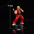 Miniatyrbilde 1 av 8: Anime Actionfigur PVC-leker og Street Fighter Game Dolls Room D Red One Size Red One Size
