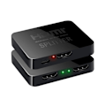 Miniatyrbild 1 av 5: 4K HDMI-splitter HDMI-switch 1 in 2 ut videodistributör förstärkare svart