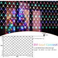 Miniatyrbilde 3 av 4: LED Lysnett med 8 Lysmoduser IP44 Vanntett Saint Hage Bryllupsfest RGB 3x2M