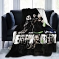 Miniatyrbilde 1 av 5: Jeff Hardy Super Soft Mysig filt Sängfilt for seng Sofa Sofa Stol Stue -u270 50x40in 125x100cm