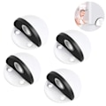 Miniatyrbilde 3 av 4: Dørstopper gulv Magnetisk 4 stk Dørstopperholder Magnet Rustfritt stål Magnetisk Dørstopper Selvklebende Dørspærr