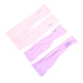 Miniatyrbild 3 av 8: Ice Silk Sleeve Cuff Arm Uv Sun Protect AntiSlip Summer Outdoo Black One Size Black One Size