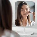 Miniatyrbillede 5 af 6: Sminkspejl med stativ - Justerbar Flexibel - 360° rotationsvikning