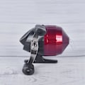 Miniatyrbillede 2 af 5: Matchende Shot Fish Fiske Rulle Til Udendørs Jagt Fiske Hjul Lukket Harpun Rulle Rød  Sort