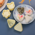 Miniatyrbild 5 av 5: Onigiri Form Sushi Rullar Rismjöl Bento Press Maker Form StyleD 6 st