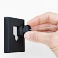 Miniatyrbillede 2 af 4: Utrækkelig vægmonteret tøjstativ, tørrestativ til vask, balkontørrestativ, sort
