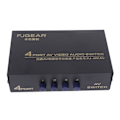 Miniatyrbilde 4 av 11: RCA-bryter 4 inn 1 ut Komposittvideo L/R Lydvelgerboks for DVD STB Spill