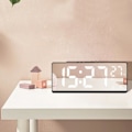 Miniatyrbild 4 av 5: Multifunktionell klocka Vardagsrum Väggklocka Heminredning Digital elektronisk klocka Tyst klocka Temperatur och luftfuktighet Färgskärmsklocka