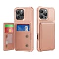 Horisontellt Flip Kortfack Läder Telefonfodral For iPhone 16 Pro Max