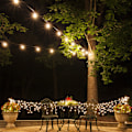 Miniatyrbild 3 av 5: 5,5M 10 LED vattentäta utomhuslampor dinglar glödlampor, fest,