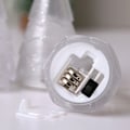 Miniatyrbild 8 av 8: Juldekorationer Julgran transparent kristall natt A2 onesize A2 onesize