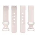 Pikkukuva 2 / 5: För Fitbit Charge 5 Silikon Watch Band Moon White S Moon White S