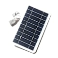 Pikkukuva 1 / 5: 2W 5V Aurinkoenergialla Toimivat Paneelit Husautolle Autolle Latausakun Lataus USB-Latausportti