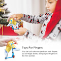 Miniatyrbild 3 av 9: Mini Finger Scooter Leksak Skateboards Skor Byxor Legering Finger Board Set Barn Present Black