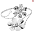 Miniatyrbillede 8 af 8: Bohemian Butterfly Leaf Charm Arm Chain Metal Hollow Out Geomet A1 one size A1 one size