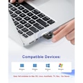 Miniatyrbillede 3 af 5: Bluetooth 5.4 USB-adapter til PC, hovedtelefoner, tastatur, smartphone, tablet, Windows 11/10/8.1/7 (Sort)