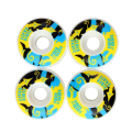 Miniatyrbilde 1 av 5: 4 stk/sett Skateboardhjulsett Glidende Utbytting Reparasjon Med logo CDQ