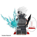 Miniatyrbild 5 av 6: 5st Narutos Blocks Byggklossar Madara Zetsu Might Guy Sasu vit one size white one size