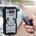 Miniatyrbillede 4 af 5: Højpræcisions Digital Display Nøglering Frekvenstester - Nøjagtig og Pålidelig Infrarød Signal Detektion, 100M HZ til 1G HZ