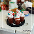 Miniatyrbillede 1 af 6: 1/12 Dukkehus Chokolade Drik Dukkehus Juledekoration A A1 one size A1 one size
