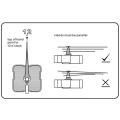 Miniatyrbillede 6 af 10: 2800Mah sikker genopladelig batteri til WII til WII U spilkonsol 2 stk./pakke Hvid