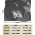 Miniatyrbild 3 av 5: Pedro Pascal Fleecefilt Sängfilt Lätt Super Mjuk Mysig Lyx Sängfilt Microfiber -t93 50x40in 125x100cm