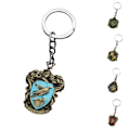 Miniatyrbillede 2 af 2: Universal Studios Harry Potter Hogwarts Crest Nøglering Hængende A