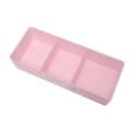 Miniatyrbillede 1 af 5: 3 Gitter Øjenvippeforlængelsesværktøj Opbevaringsboks Etui Beholder Tweez Pink