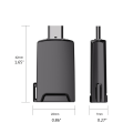 Pikkukuva 5 / 5: USB C - HDMI-adapter, typ C till HDMI 4K 30Hz, kabeladapter i zinklegering för USB-kabel C