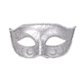 Miniatyrbild 3 av 8: Maskeraddräkter för par, venetiansk kvinna spets män PP Cosplay Silver ONESIZE Silver ONESIZE