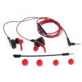 Miniatyrbillede 1 af 5: hörlurar headset headset med mikrofon til pubg mobil ps4 xbox rød
