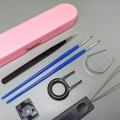 Miniatyrbillede 5 af 11: Mekanisk Tastatur Smørefedt Pen Tool Samling Switch Stem Puller IC Claw Holder til Cherry Kailh Gateron TTC Candy Switch B