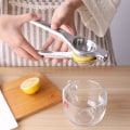 Miniatyrbillede 1 af 5: Rustfrit stål citron hånd manuel juicer til citron appelsin frugt