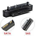Miniatyrbillede 2 af 5: Sata til SFF-8482 SAS Udvidelseskonverteradapter 90 grader retvinklet til bundkort harddisk SFF 8482 Adapter