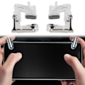 Miniatyrbild 2 av 11: Spelkontroll för PUBG Mobile - Gamepad-utlösare, siktknapp, joystick i metall för Android-mobiltelefoner