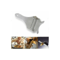 Miniatyrbillede 5 af 5: Tryffel Rivjern i Rustfrit Stål Handy Wave Cutter Razor Blade Chokoladeudstyr Ost Chokolade Rustfrit Stål 1 stk