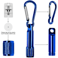 Miniatyrbild 4 av 5: 7-pack karbinhake ficklampor, LED mini ficklampor, ficka