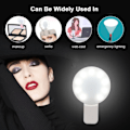 Miniatyrbillede 3 af 4: Mini selfie ringlampe genopladelig selfie LED kameralampe og 3 lysstyrke makeuplampering