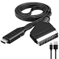 Miniatyrbild 1 av 5: HDMI till scart-kabel HDMI till scart-adapter HDMI till scart-omvandlare videoadapter