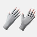 Miniatyrbillede 1 af 8: 1 par Anti UV-handsker UV-skjoldhandske Nail Art Tool Gray