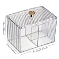 Miniatyrbillede 1 af 5: Organizer til badeværelset bomuldspinne Opbevaring Square Co B