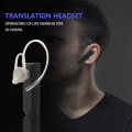 Pikkukuva 4 / 5: Älykäs langaton käännösheadset Bluetooth 5.0 Puheenkääntäjä kuulokkeet 33 kieltä Instant Rea