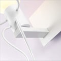 Miniatyrbilde 5 av 5: (Hvit) Robotvegglampe, kreativ samtids retrostil svart vegglampe, vegglamper for soverommet ved sengen Barnerom Korridortrapp