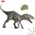 Miniatyrbilde 3 av 5: Ny Jurassic Indominus Rex Velociraptor Actionfigur Savage Tyrannosaurus Dinosaur World Dyr Modell PVC Samling Barnleketøy dinosaur modell7