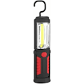 Pikkukuva 1 / 5: Ladattava LED-työvalo magneettisella LED-taskulampulla 2200mAh COB LED 650Lm 3W autotalliin, korjaamoon, retkeilyyn, tee-se-itse-projekteihin (Punainen) - Punainen,