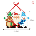 Miniatyrbild 1 av 7: Jul Dörrhängare Nyårsfest Hängsmycken Xmas Tree Hanging C onesize C onesize